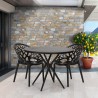 runder Tisch 80cm aus Polypropylen für Garten Küche Bar Restaurant Gang 80 Katalog