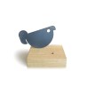 Büro Tischdekoration Vogelstatue aus Holz und Eisen mit Magnet - Uccellino Messaggero Angebot
