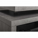 Schreibtisch Arbeitstisch Bürotisch Winkelkombination mit Schubladen Weiß Zementfarbe 140x150cm Schema Auswahl