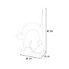 Magnetische Tafel minimalistisches Design Schreibtisch Büro Gatto Topo Katalog