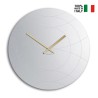 Runde Wandspiegeluhr im modernen Design, golden Elegance Verkauf