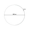 Runde Wanduhr im modernen Minimal-Design, schwarz, trendy Katalog