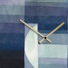 Quadratige Wanduhr 50x50 cm modernes zeitgenössisches Design Klee Rabatte
