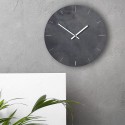 Runde Wanduhr im modernen Industrie-Design Klassisch Aktion