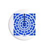 Moderne runde bunte Wanduhr Design Azulejo C Angebot