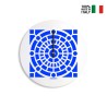 Moderne runde bunte Wanduhr Design Azulejo C Verkauf