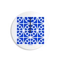 Moderner runder Wanduhr Design, bunt Azulejo D Angebot