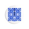 Moderner runder Wanduhr Design, bunt Azulejo D Angebot