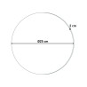 Moderner runder Wanduhr Design, bunt Azulejo D Katalog