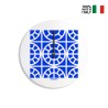 Moderner runder Wanduhr Design, bunt Azulejo D Verkauf