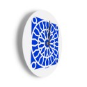 Moderner runder Wanduhr, buntes Design, Azulejo A Sales