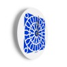 Moderner runder Wanduhr, buntes Design, Azulejo A Sales