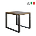 Ausziehbarer Esstisch 90x90-180cm Tecno Libra Eiche Verkauf