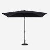 Garten- und Terrassenschirm schwarz 3x2 mit Mittelstange Rios Black Rabatte