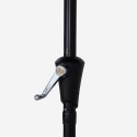 Garten- und Terrassenschirm schwarz 3x2 mit Mittelstange Rios Black Lagerbestand