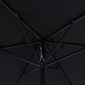 Garten- und Terrassenschirm schwarz 3x2 mit Mittelstange Rios Black Modell