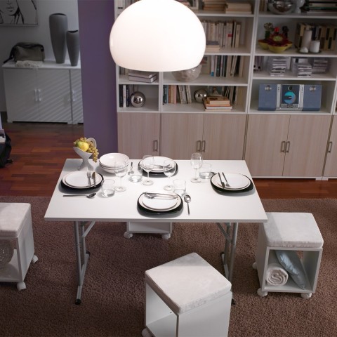 Multifunktionaler Klapptisch 125x80cm für Catering Butterfly Aktion