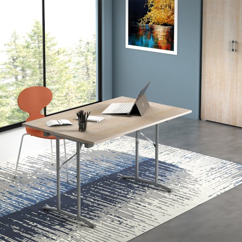 Multifunktionaler Esstisch, klappbare Beine, 125x80 cm, Catering Butterfly Aktion