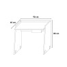 Schreibtisch Smartworking Heim Büro modernes Design 90x60 Contemporary Sales