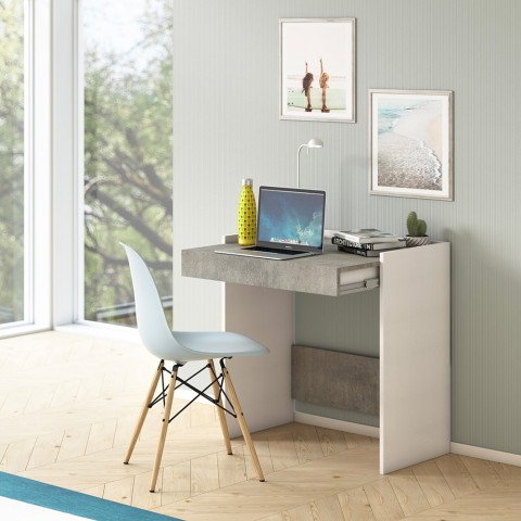 Moderner Home Desk 80x40 mit Schublade für Homeoffice Aktion