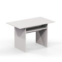 Ausziehbare Konsolentisch Schreibtisch Weiß Holz 120x35-70cm Oplà Sales