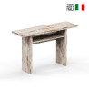 Ausziehbarer Konsolentisch 120x35-70cm, Schreibtisch, Vintage-Holz, Oplà Angebot