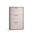 Schuhschrank Design Flur, 9 Paar Schuhe, 3 Türen, Lärchenholz, 6003 Verkauf