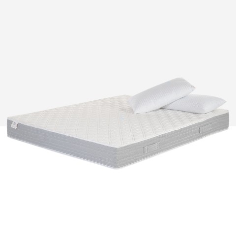 Orthopädische Matratze 160x190 cm mit 2 Memory Top Soft L Kissen Aktion