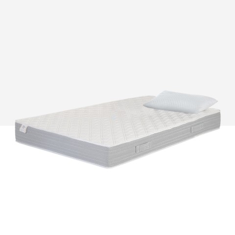 Orthopädische 1,5-Platz Matratze 120x190 mit Memory Foam Kissen Top Soft M Aktion