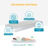 Einzelmatratze 80x190 orthopädisch Memory Foam Double Comfort Angebot