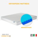 Orthopädische Memory-Foam-Doppelmatratze 160x190 Double Comfort L Verkauf