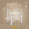 2er Set klappbare Strandstühle Klappstühle aus Aluminium Regista Gold Auswahl