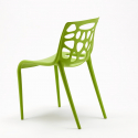 moderne Stühle Anti uv aus Polypropylen Stühle für Küchen und Bars Connubia Gelateria Modell