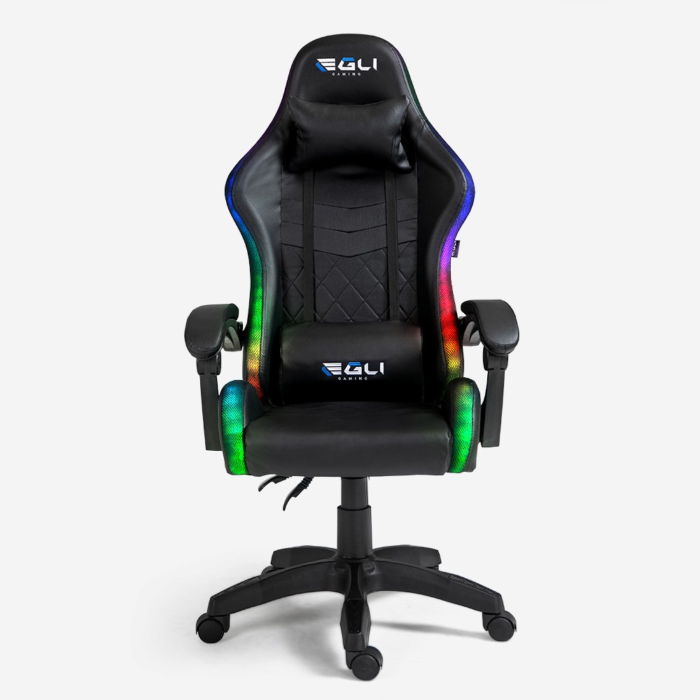 Gamingstuhl LED Massage ergonomischer Stuhl The Horde Plus