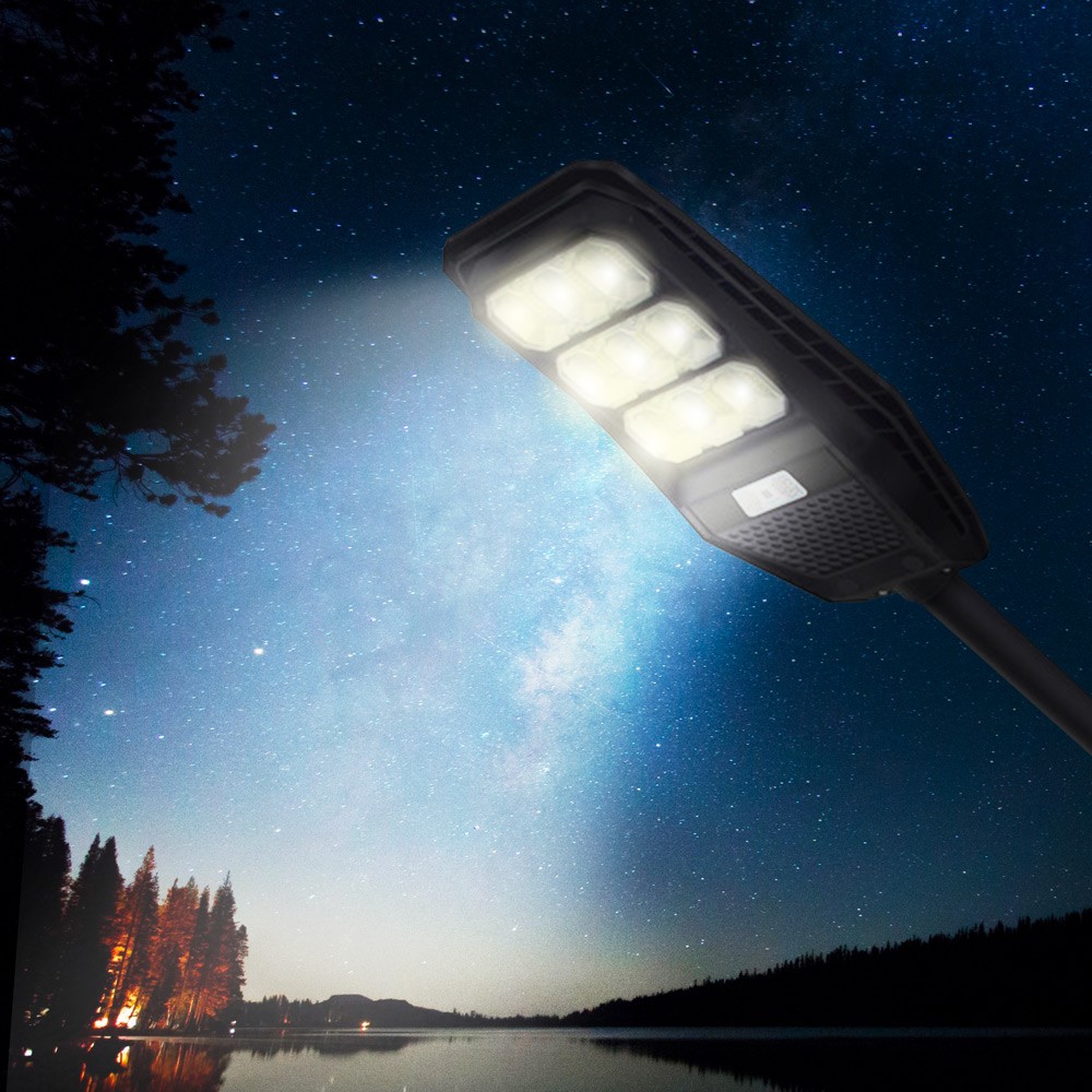 Straßenlaterne Solar LED 100W mit Bewegungssensor Solis M