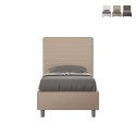 Einzelbett mit Bettkasten 100x200 modernes Schlafzimmer Focus S2 Maße