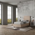Einzelbett mit Bettkasten 100x200 modernes Schlafzimmer Focus S2 
