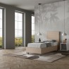 Einzelbett mit Bettkasten 100x200 modernes Schlafzimmer Focus S2 