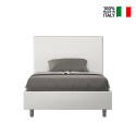Französisches Bett mit Bettkasten 140x200 Kunstleder Focus F Auswahl
