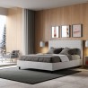 Modernes Polsterbett mit Bettkasten 160x190 Kunstleder Focus M Rabatte