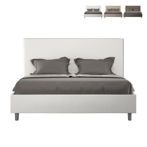 Modernes Polsterbett mit Bettkasten 160x190 Kunstleder Focus M Aktion