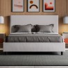 Modernes Polsterbett 160x200 mit Bettkasten in Kunstleder Focus M1 Lagerbestand