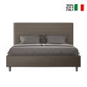 Modernes Doppelbett mit Bettschublade 170x210 Kunstleder Focus M4 Kosten