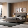Modernes Doppelbett mit Bettschublade 170x210 Kunstleder Focus M4 