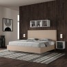 King-Size Bett mit Bettkasten 180x200 Modern Focus K 