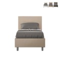 Einzelbett mit Stauraum 80x190 cm, modernes Design, Kinderzimmer, Adele S Aktion