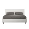 Doppelbett 160x200 mit Bettkasten modern Kunstleder Adele M1 Modell