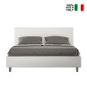 Doppelbett 160x200 mit Bettkasten modern Kunstleder Adele M1 Auswahl