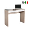 Rechteckiger Schreibtisch mit Schublade Weiß 100x40cm Astra