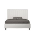 Französisches Bett, 1,5 Plätze, 120x190 cm, mit Stauraum, Kunstleder Agueda P Sales